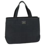 Pre-owned Canvas handbags Burberry Vintage , Black , Dames