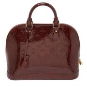 Pre-owned Leather louis-vuitton-bags Louis Vuitton Vintage , Red , Dam...