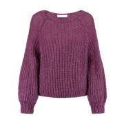 Gebreide Pullover Ace Amaya Amsterdam , Purple , Dames