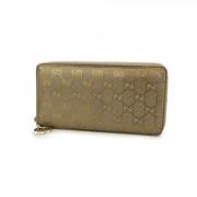 Pre-owned Plastic wallets Gucci Vintage , Brown , Dames