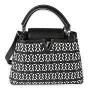 Pre-owned Leather handbags Louis Vuitton Vintage , Black , Dames