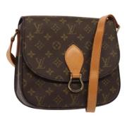 Pre-owned Canvas louis-vuitton-bags Louis Vuitton Vintage , Brown , Da...