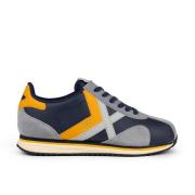 Azul Retro Sneaker Tijdloos Ontwerp Munich , Blue , Heren