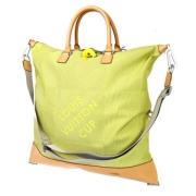 Pre-owned Canvas louis-vuitton-bags Louis Vuitton Vintage , Yellow , D...