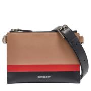 Pre-owned Leather shoulder-bags Burberry Vintage , Multicolor , Dames