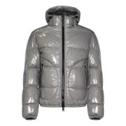 Grijze Parka Aw24 Herno , Gray , Heren