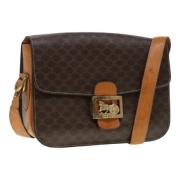 Pre-owned Leather celine-bags Celine Vintage , Brown , Dames