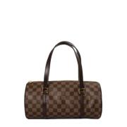 Pre-owned Canvas louis-vuitton-bags Louis Vuitton Vintage , Brown , Da...