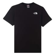 Rode T-shirt The North Face , Black , Heren