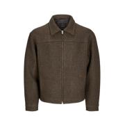 Raphael Wollen Jas Jack & Jones , Brown , Heren