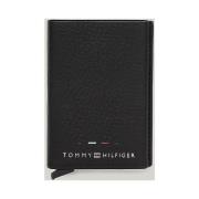 Metalen Creditcardhouder Portemonnee Tommy Hilfiger , Black , Heren