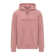 Hooded Duster Sweatshirt Carhartt Wip , Pink , Heren