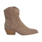 Platte enkellaarsjes laag been Alma EN Pena , Beige , Dames