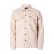 Casual knoopshirt Lente/Zomer Lw2008V Lyle & Scott , Beige , Heren