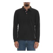 Klassieke Polo Shirt voor Mannen La Martina , Black , Heren