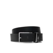 Heren IMD Riem Tommy Hilfiger , Black , Heren