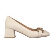 Schoen met hak en stijgbeugels Alma EN Pena , Beige , Dames