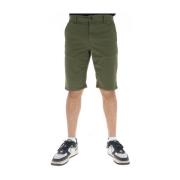 Stretch katoenen shorts voor heren Lyle & Scott , Green , Heren