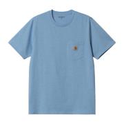 T-Shirts Carhartt Wip , Blue , Heren