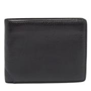 Pre-owned Leather wallets Cartier Vintage , Black , Heren