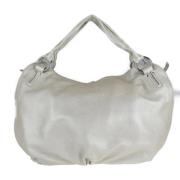 Pre-owned Leather celine-bags Celine Vintage , Gray , Dames