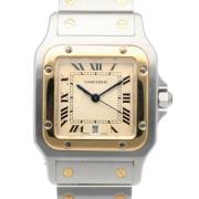 Pre-owned Stainless Steel watches Cartier Vintage , Gray , Dames