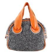 Pre-owned Wool handbags Bottega Veneta Vintage , Gray , Dames