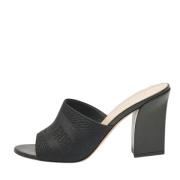 Pre-owned Canvas sandals Dior Vintage , Black , Dames