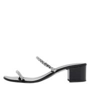 Pre-owned Suede sandals Giuseppe Zanotti Pre-owned , Black , Dames