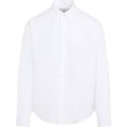 Casual Katoenen Overhemd voor Mannen Ami Paris , White , Heren