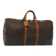 Pre-owned Canvas louis-vuitton-bags Louis Vuitton Vintage , Brown , Da...