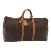 Pre-owned Canvas louis-vuitton-bags Louis Vuitton Vintage , Brown , Da...