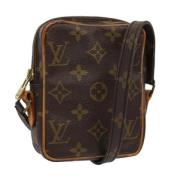 Pre-owned Canvas louis-vuitton-bags Louis Vuitton Vintage , Brown , Da...