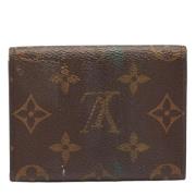 Pre-owned Canvas wallets Louis Vuitton Vintage , Brown , Dames