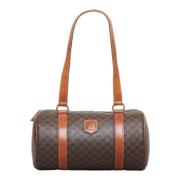 Pre-owned Canvas celine-bags Celine Vintage , Brown , Dames