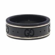 Pre-owned Fabric rings Gucci Vintage , Black , Dames