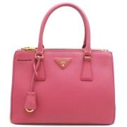 Pre-owned Leather prada-bags Prada Vintage , Pink , Dames