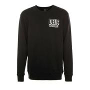 Sweatshirt met Print Deus Ex Machina , Black , Heren