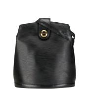 Pre-owned Leather louis-vuitton-bags Louis Vuitton Vintage , Black , D...