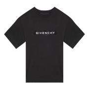 Korte mouwen ronde hals T-shirt Givenchy , Gray , Heren