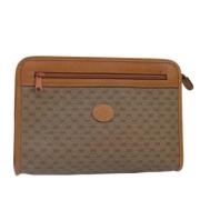 Pre-owned Canvas gucci-bags Gucci Vintage , Brown , Dames