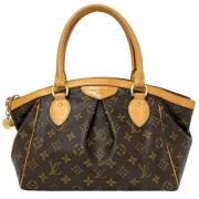 Pre-owned Canvas louis-vuitton-bags Louis Vuitton Vintage , Brown , Da...