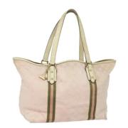 Pre-owned Canvas gucci-bags Gucci Vintage , Pink , Dames