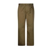 Militair Groene Slater Broek Darkpark , Brown , Heren