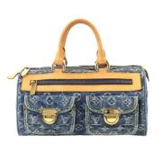 Pre-owned Denim louis-vuitton-bags Louis Vuitton Vintage , Blue , Dame...