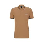 Polo Shirt Hugo Boss , Brown , Heren