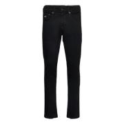 Zwarte Slim Fit Jeans Tommy Hilfiger , Black , Heren