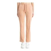 Middelhoge Taille Koord Sweatpants met Swarovski Juicy Couture , Pink ...