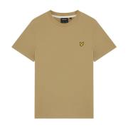 Crest Tipped Tee Lyle & Scott , Green , Heren