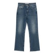 Regular Fit Denim Jeans Golden Goose , Blue , Dames